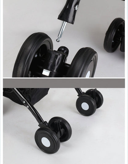 Poussettes pour chiens- Abdo Detachable Double-decker