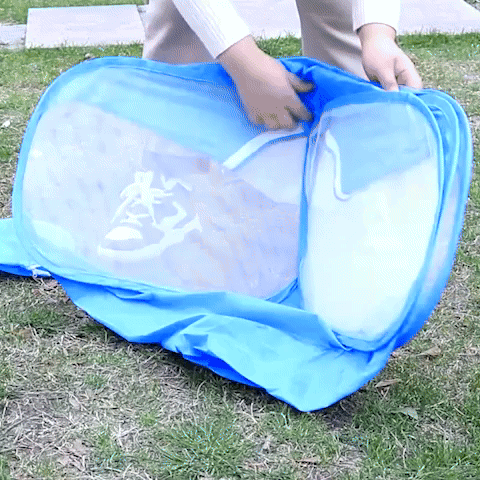Cage pour chien- Portable en mailles