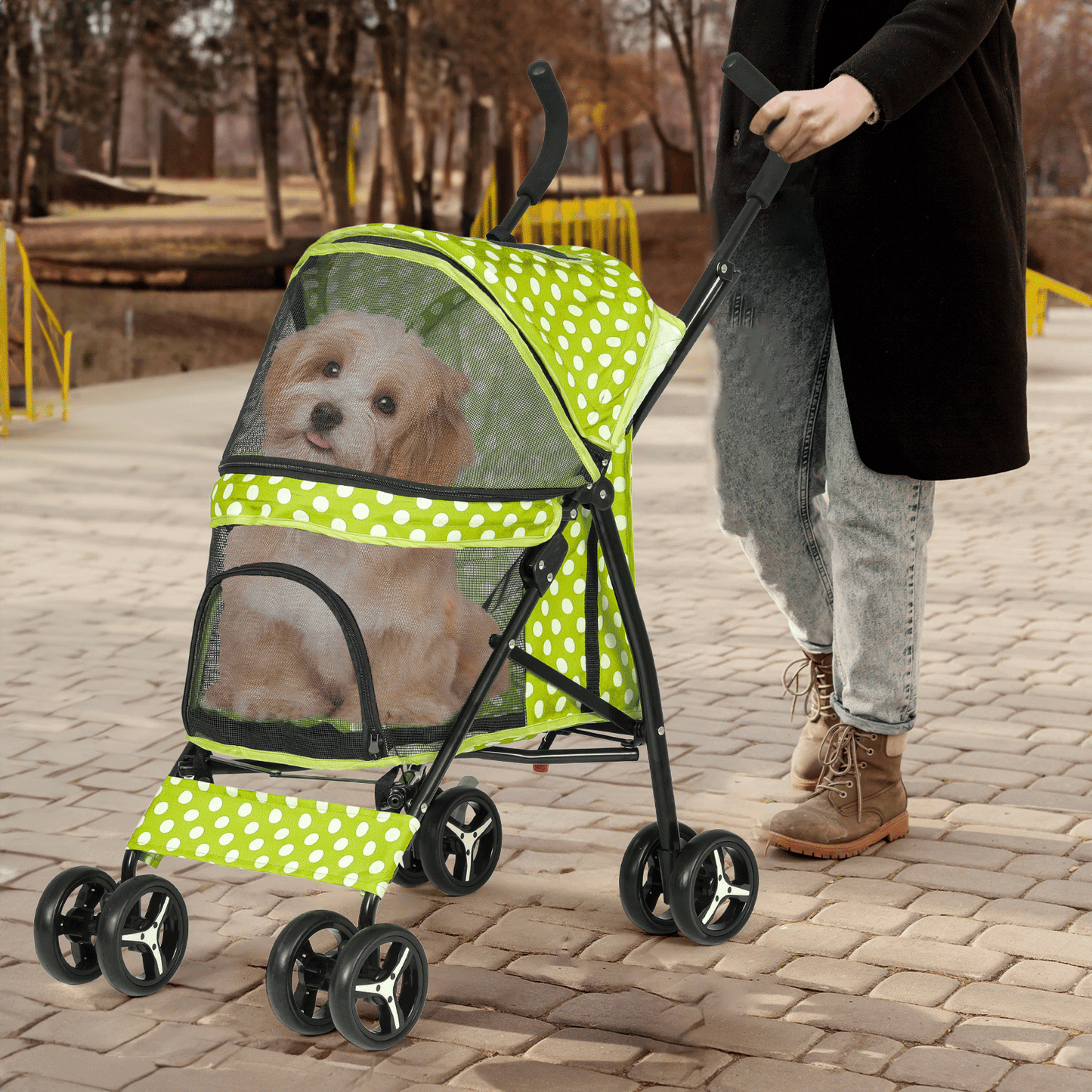 Poussette à chien |  MoNiBloom  Confort