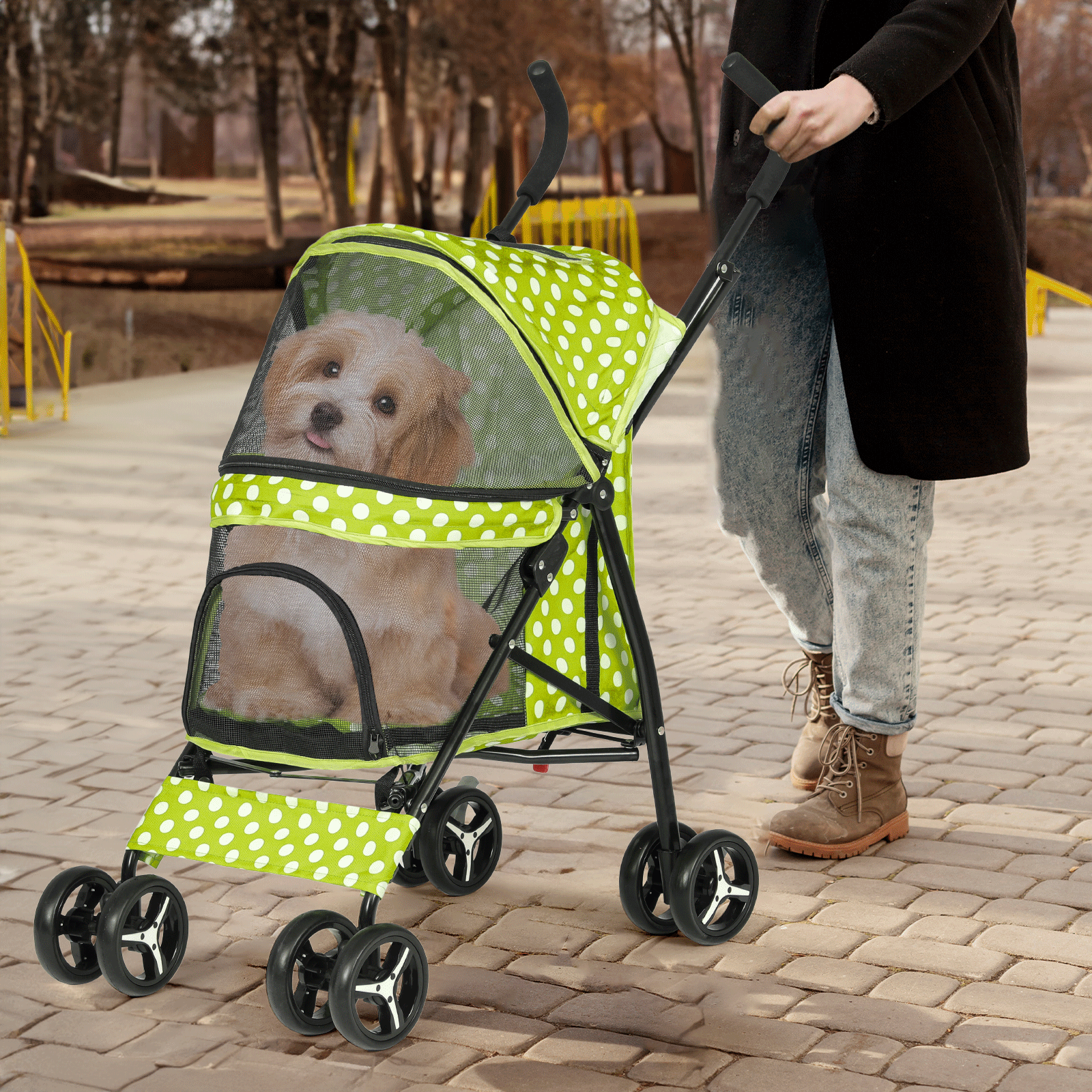 Poussette à chien |  MoNiBloom  Confort