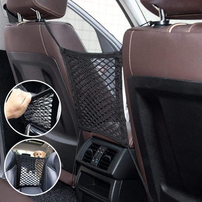 Protection chien voiture-rangement en maille robuste
