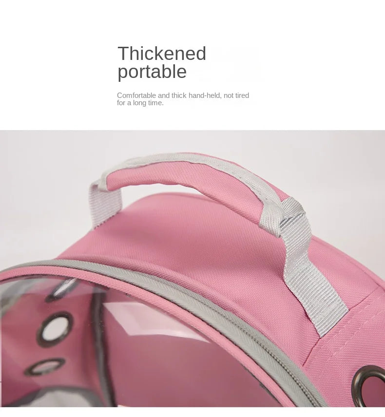 Sac a dos chien- Capsule Transparente Total
