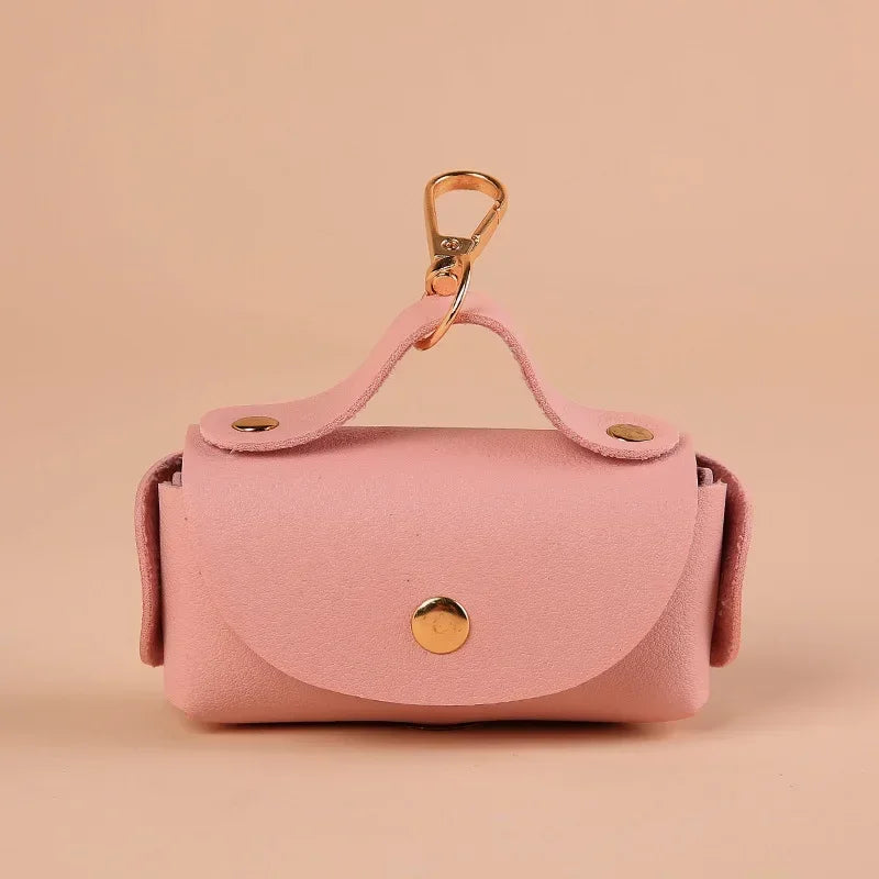 Sac pour chien- Dog Poop en cuir