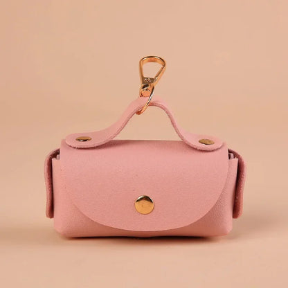 Sac pour chien- Dog Poop en cuir