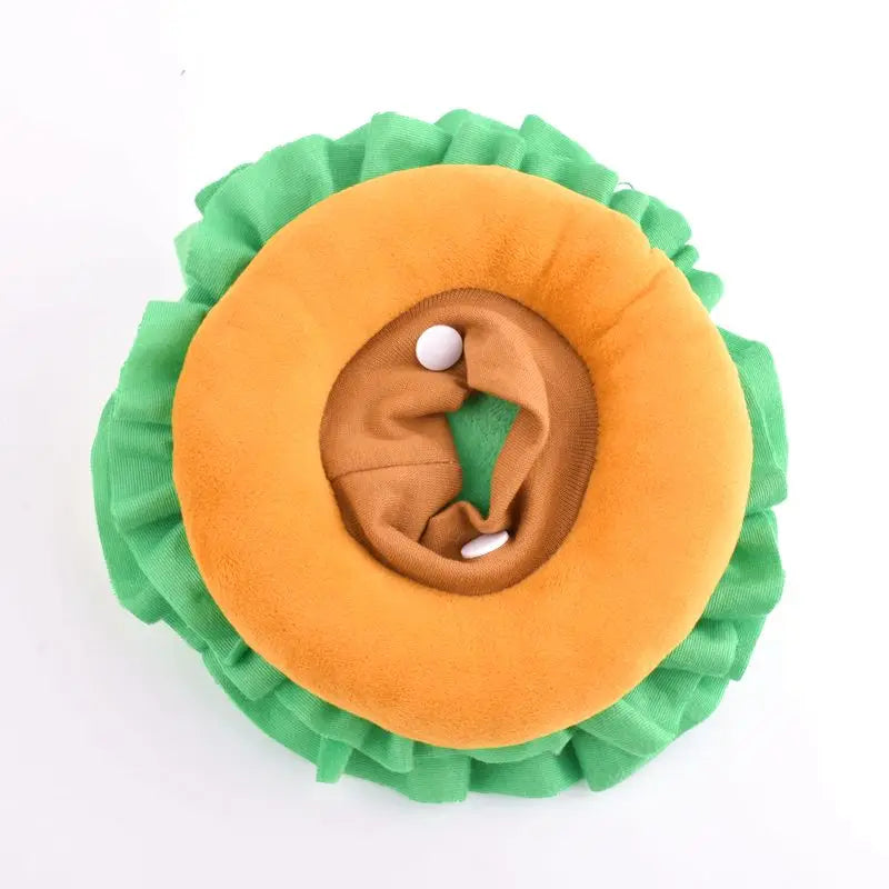 DEGUISEMENT CHIEN- Hamburger Collar