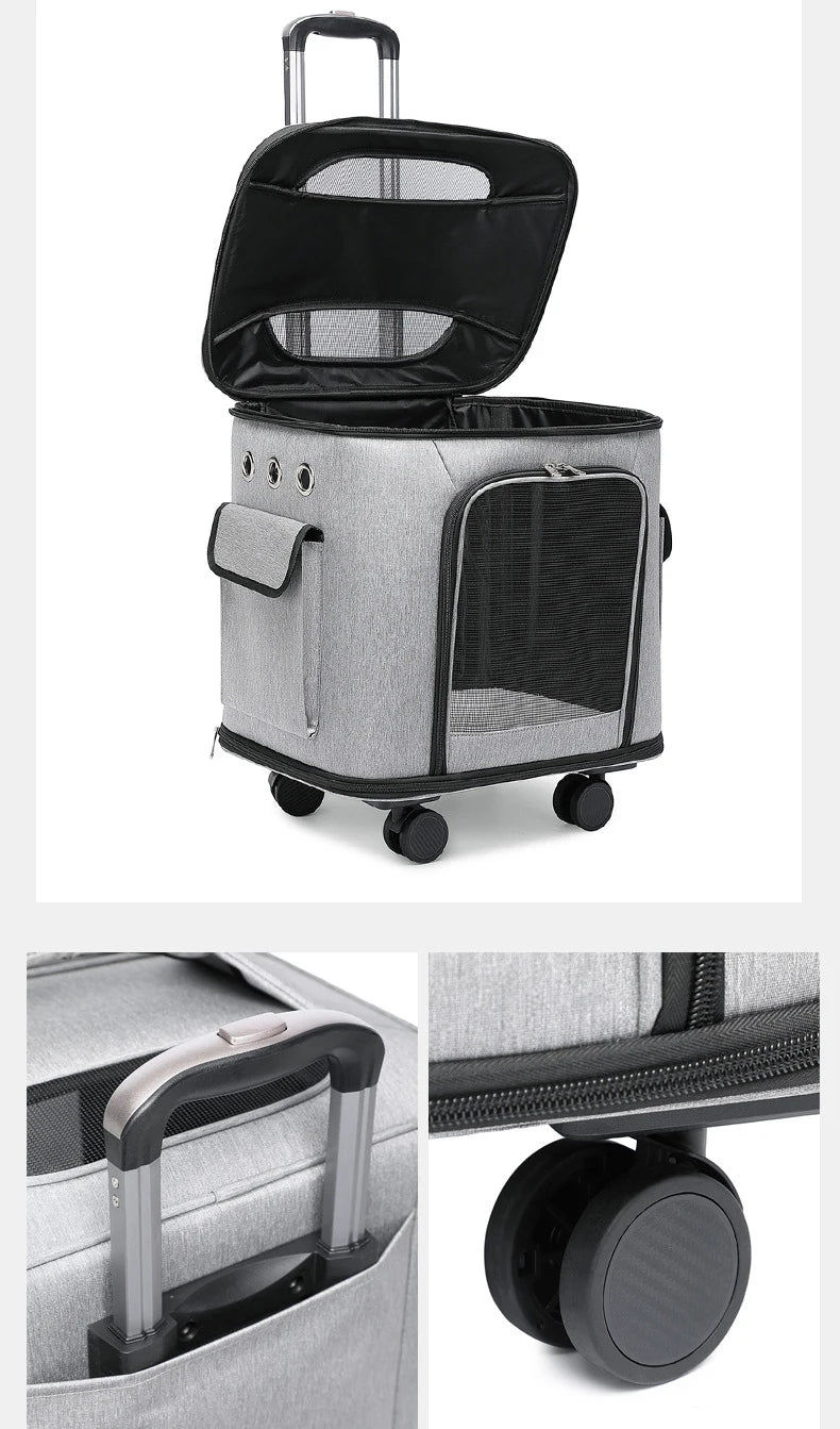 Caisse de transport chien- Suitcase Portable Travel