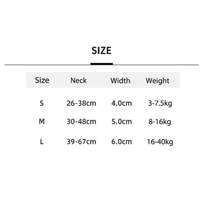 Collier de dressage pour chien- Confortable Extensible