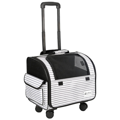 Cage de transport pour chien- Dog Trolley Rolling Luggage