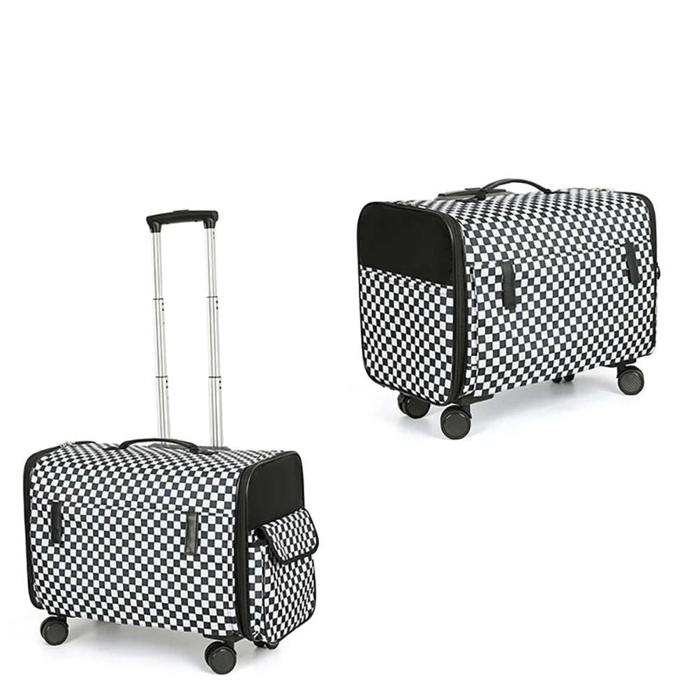 Cage chien- 4 Universal Wheels  Suitcase