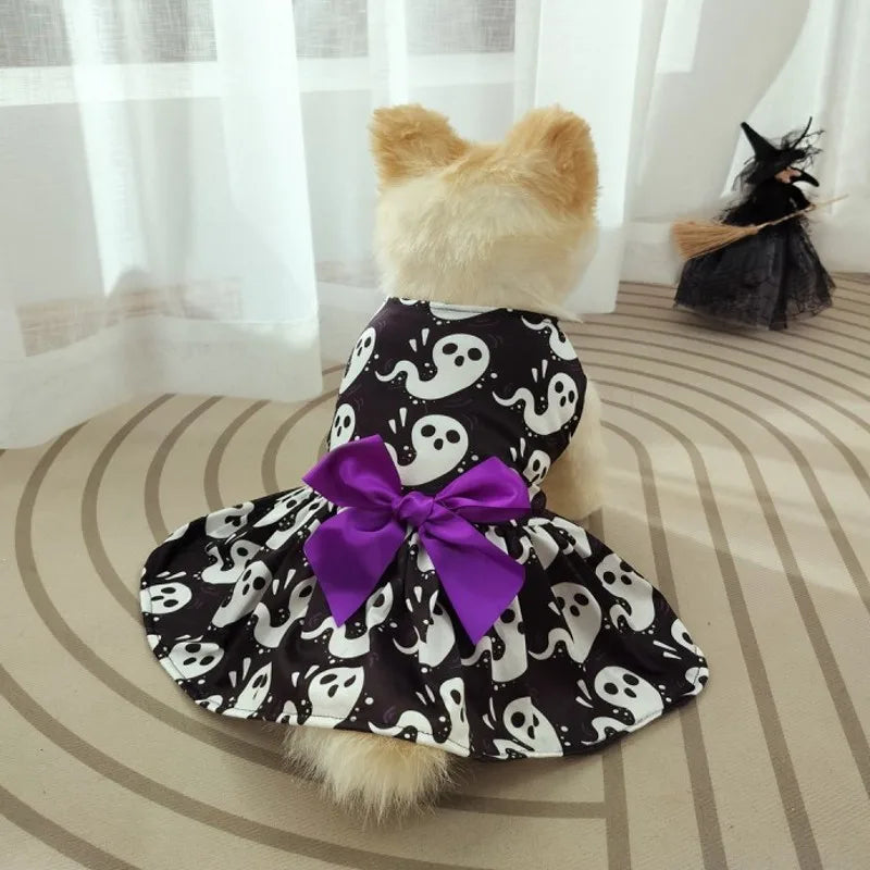 Robe pour chien- Fantaisie Halloween (14 modèles.)
