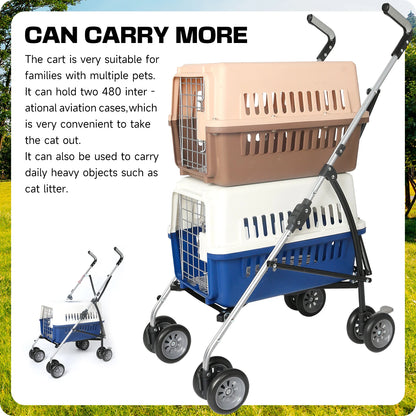 Poussette pour chien - Frame portatif