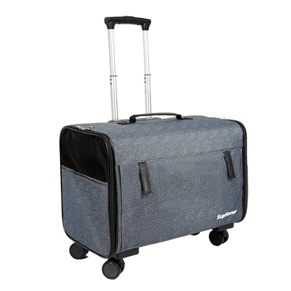 Cage chien- 4 Universal Wheels  Suitcase