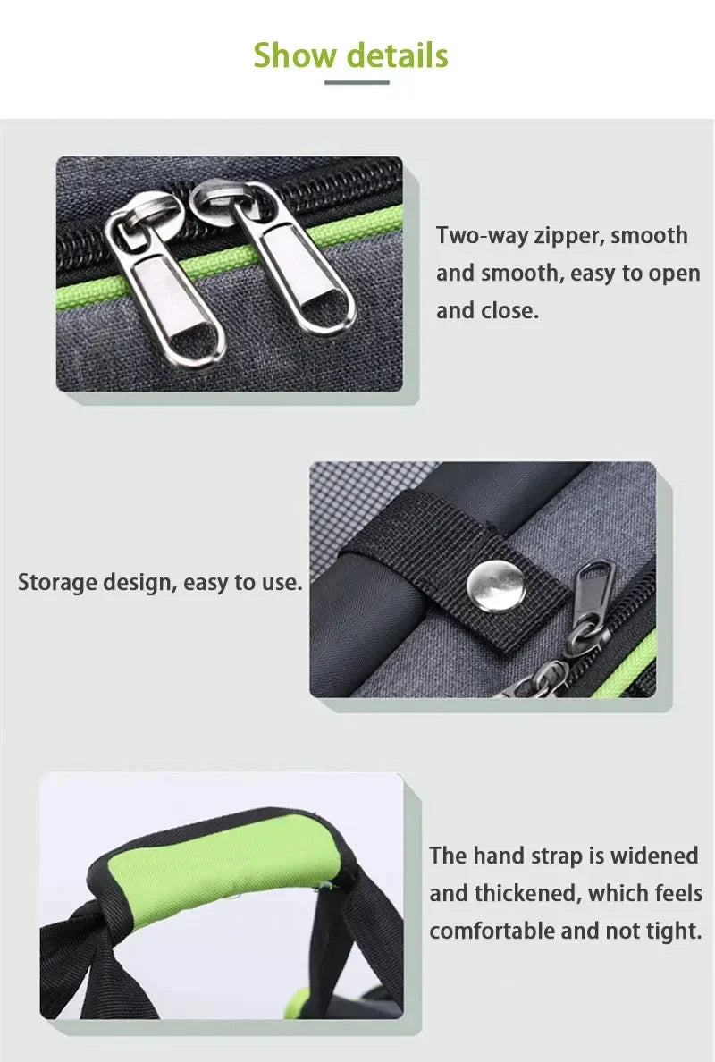Sac de transport chien- Extensible en maille