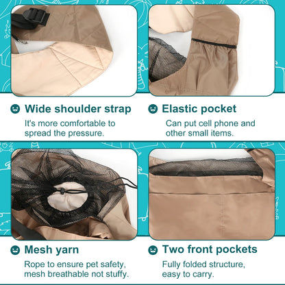 Sac transport chien- Sling Carrier Bag