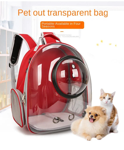 Sac a dos chien- Capsule Transparente Total