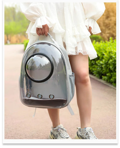 Sac a dos chien- Capsule Transparente Total