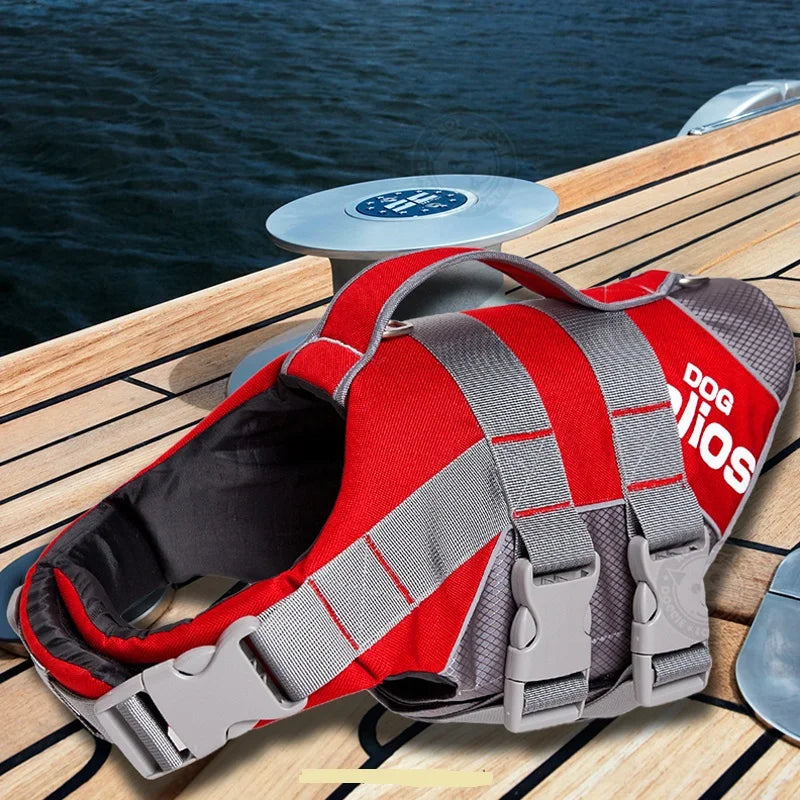 Gilet sauvetage chien-JANPET Dog Life Jacket