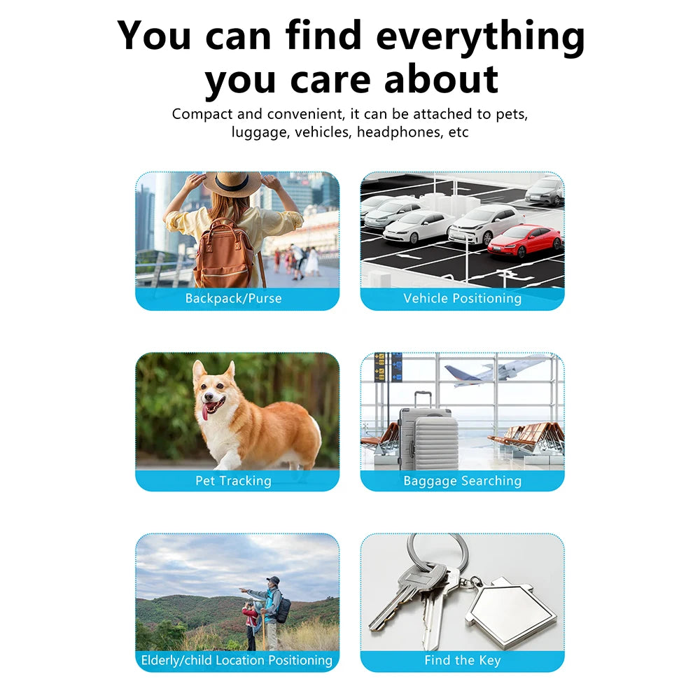 Collier gps chien- 2PCS GPS Tracker Works with iOS