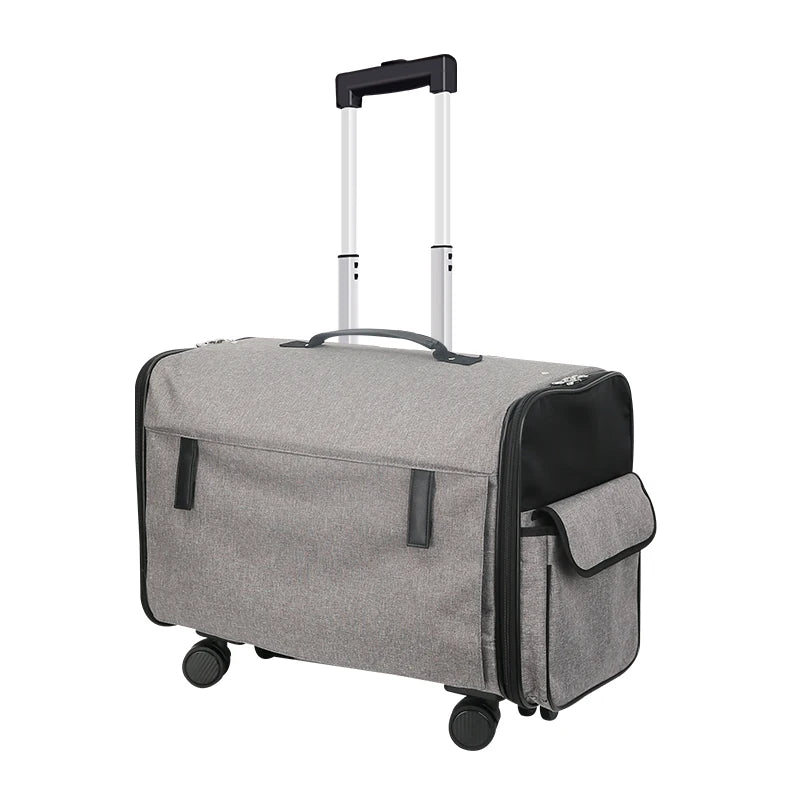 Cage chien- 4 Universal Wheels  Suitcase