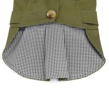 Chien manteau | Élégance Trench