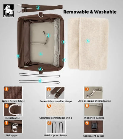 Caisse de transport chien-Truelove Seat Travel