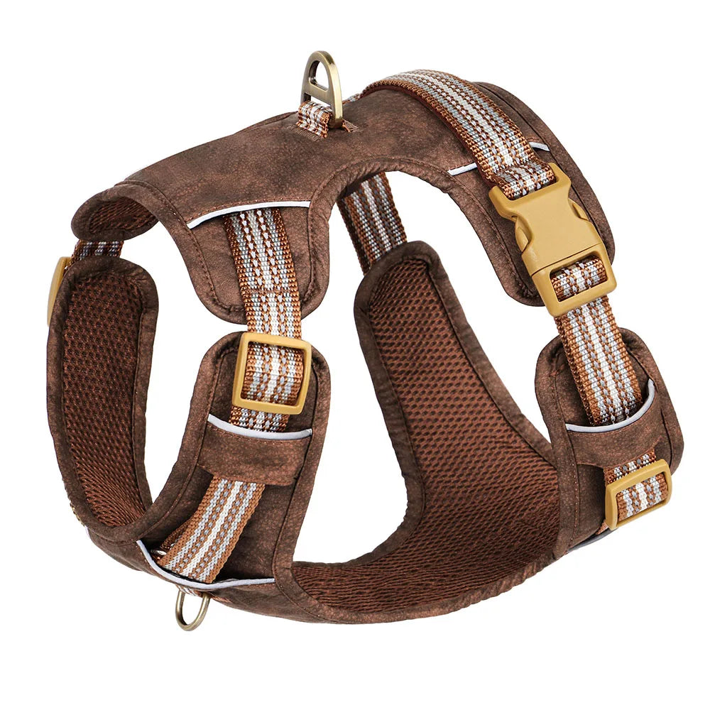 Harnais chien-Waterproof PU