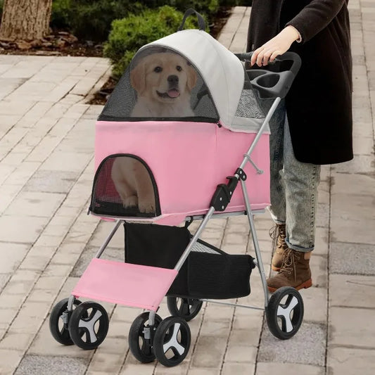 Poussette pour chien- opovzoe Plus