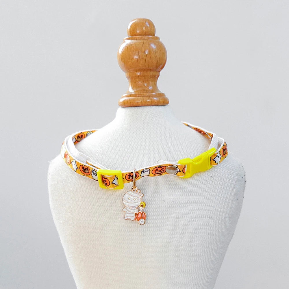 Collier chiot | Halloween Tête de Mort