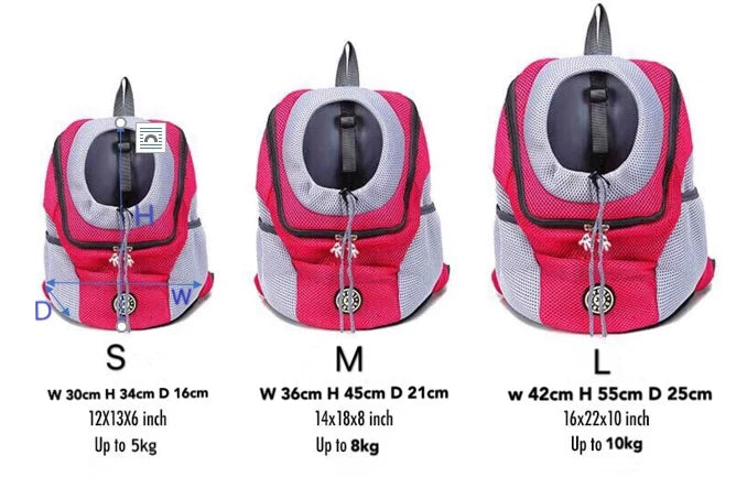 Sac a dos chien-Bag Outdoor Double Shoulder