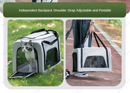 Poussettes pour chiens- Multifunctional double-layer