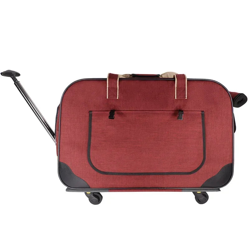 Poussette pour chien- Transporteurs Convertible 4 roues