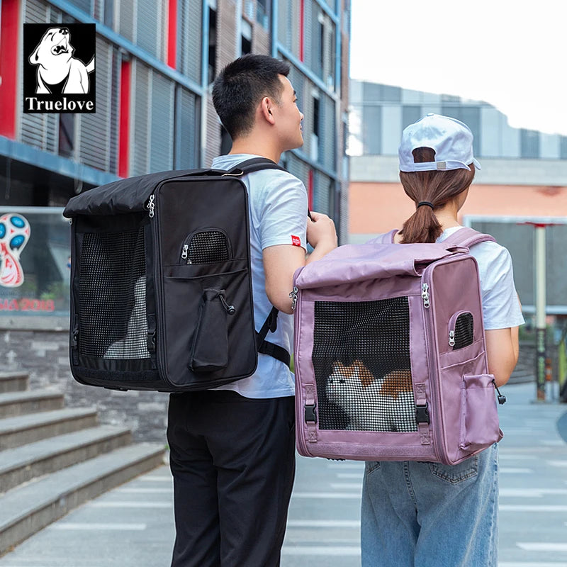Sac à dos chien- Truelove Pet Travel Carrier