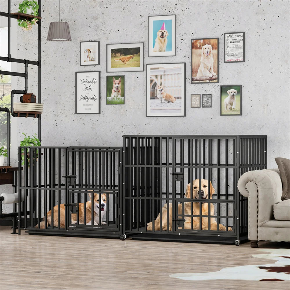 Cage chien- Oversized Stackable