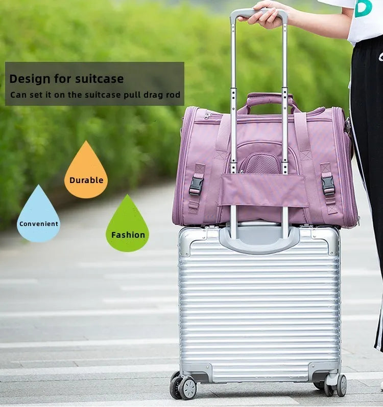 Sac de transport chien- Truelove caisse extensible