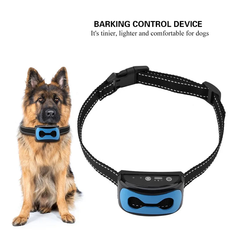 Collier de dressage pour chien- Vibration Anti Bark
