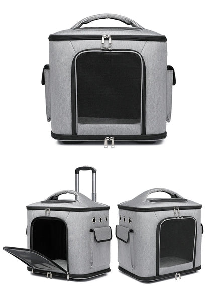 Caisse de transport chien- Suitcase Portable Travel