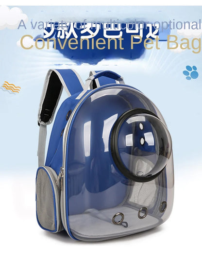 Sac a dos chien- Capsule Transparente Total