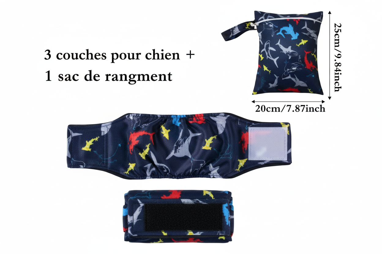 Couche chien | Ultra-absorbante