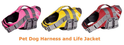 Gilet sauvetage chien-JANPET Dog Life Jacket