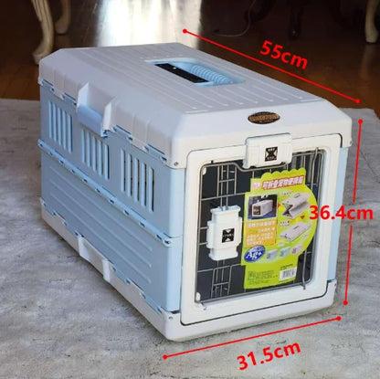 Cage de transport pour chien - Robustesse pratico-pliante