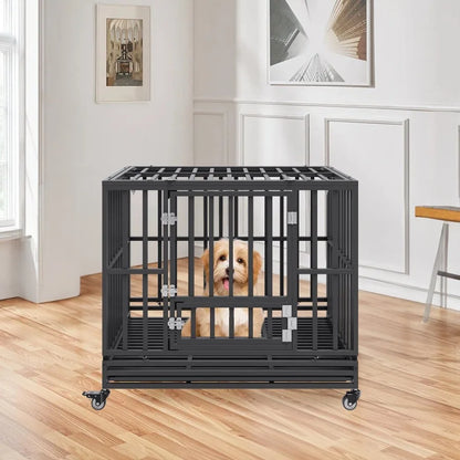 Cage pour chien- Solide Enclos pour chien
