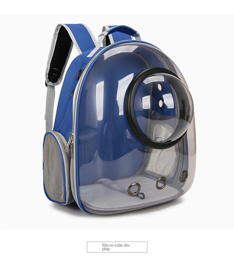 Sac a dos chien- Capsule Transparente Total