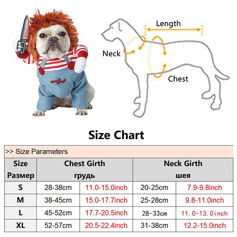 Déguisement chien star du métier ( 5 modelés.)