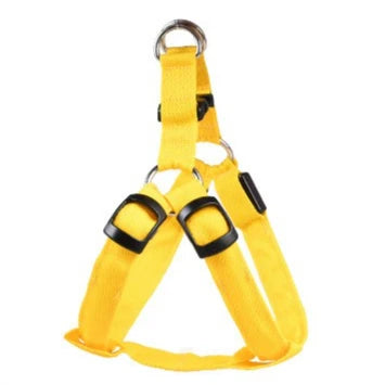 Harnais chien anti traction | Lumineux LED