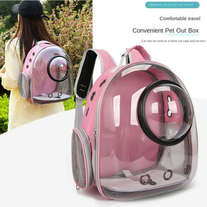 Sac a dos chien- Capsule Transparente Total