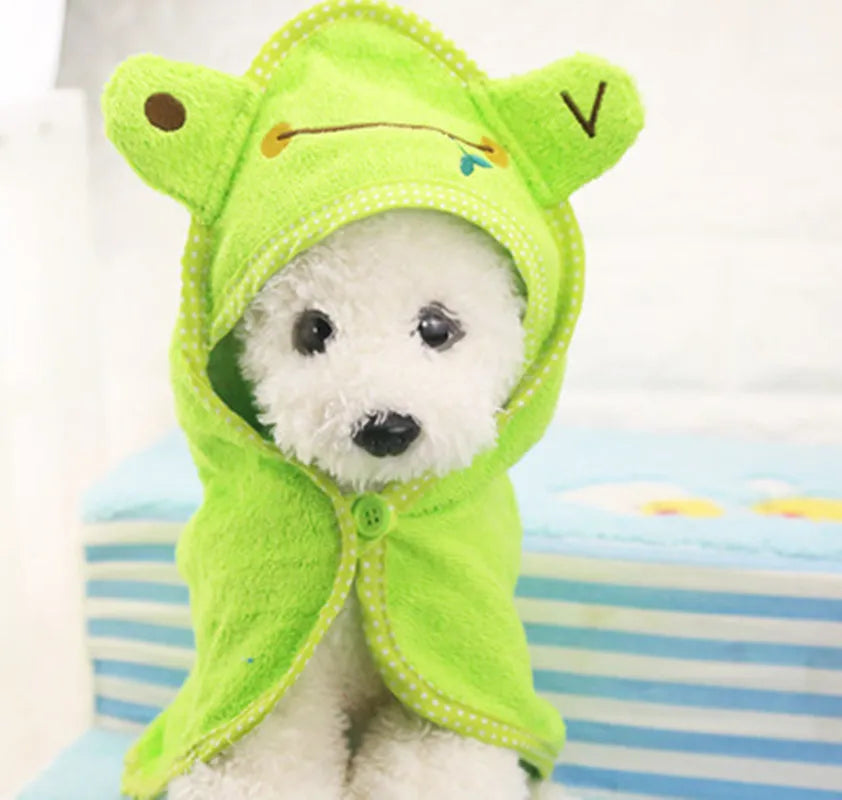 Serviette pour chien | Ultra-Absorbante à Capuche