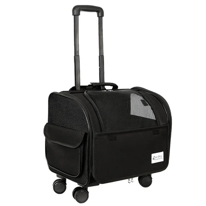 Cage de transport pour chien- Dog Trolley Rolling Luggage