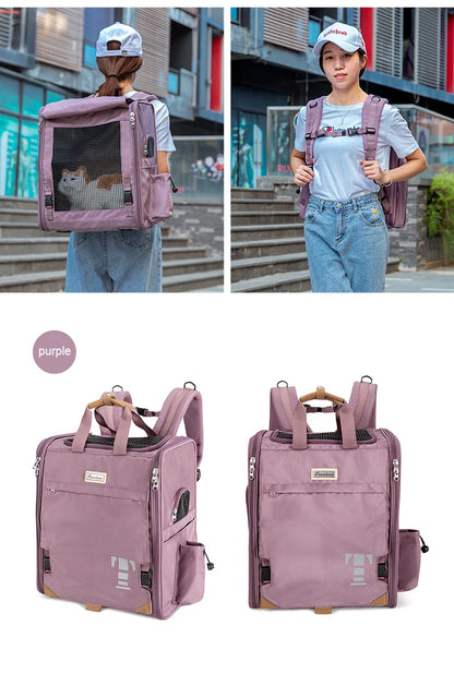 Sac à dos chien- Truelove Pet Travel Carrier