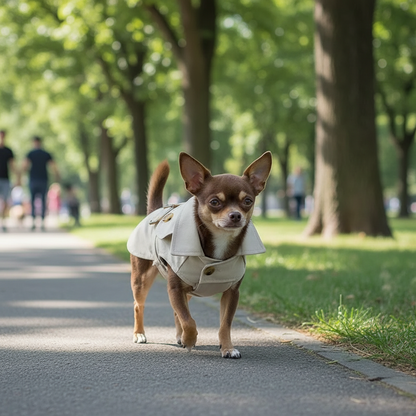 Chien manteau | Élégance Trench