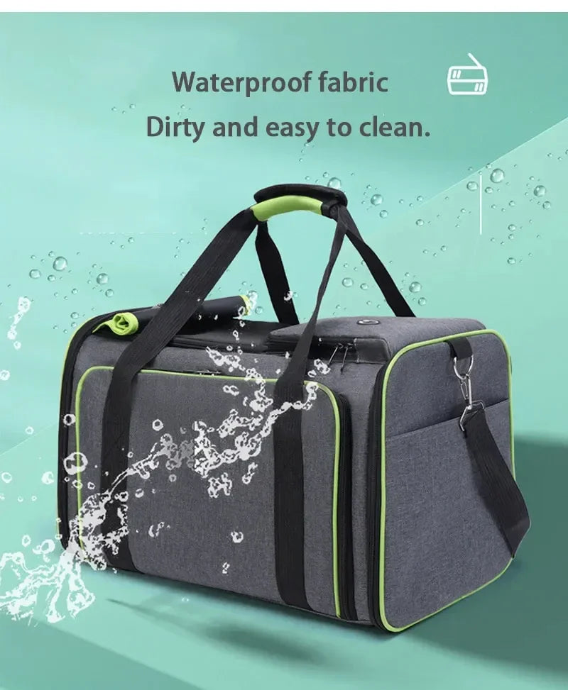 Sac de transport chien- Extensible en maille